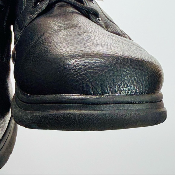 Denali Size 13 Men’s Steel Toe Black Lace-up Oxfords - Picture 6 of 10
